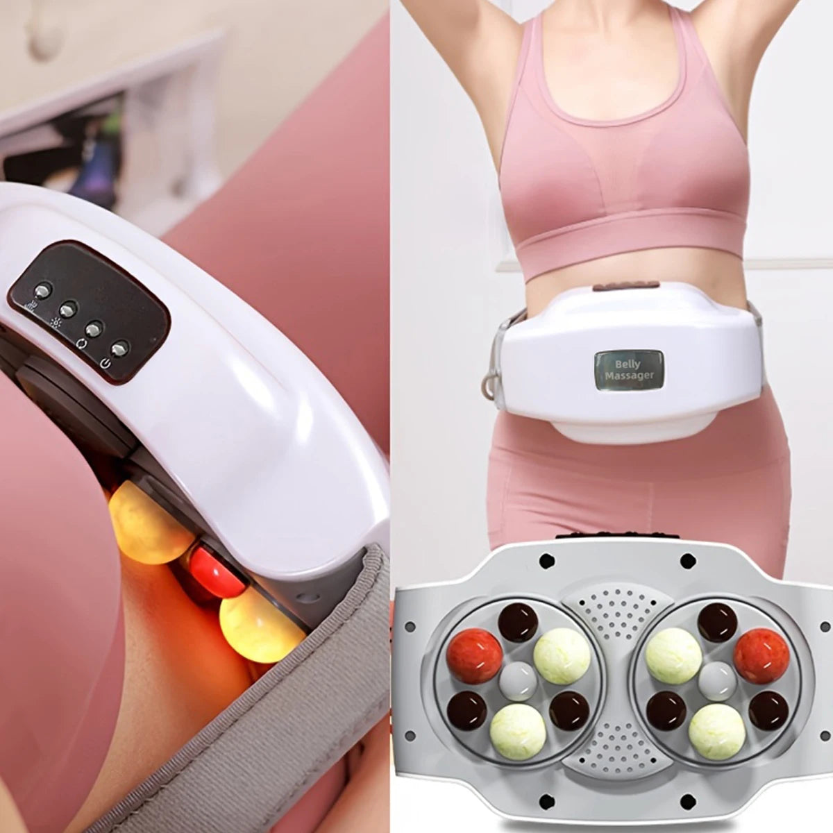 TherapyVibe Bian Stone Abdominal Massager